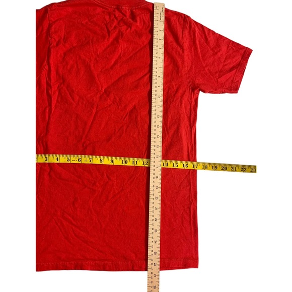 2 Short Sleeve Graphic Logo Shirts Beetlejuice Black ; Big Bang Theory Red Small - Picture 5 of 12